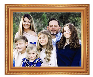 The Aleman famiy portrair