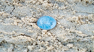 mason sand provided from Delta Materials landscaping materials