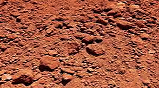 stiff clay provided from Delta Materials landscaping materials